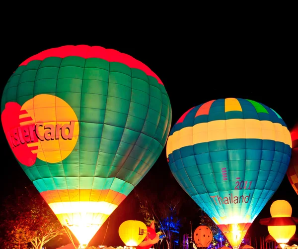 Thajsko mezinárodní balon festival — Stock fotografie