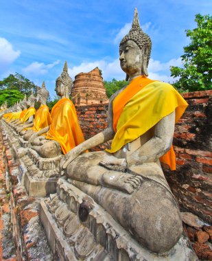 ayuthaya, Tayland tapınak 