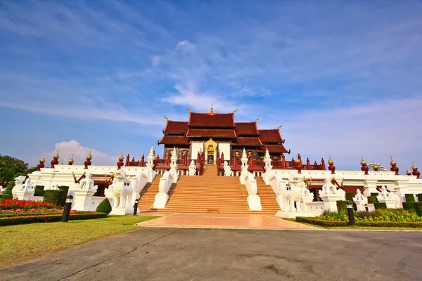 在清迈省 Horkumluang — 图库照片