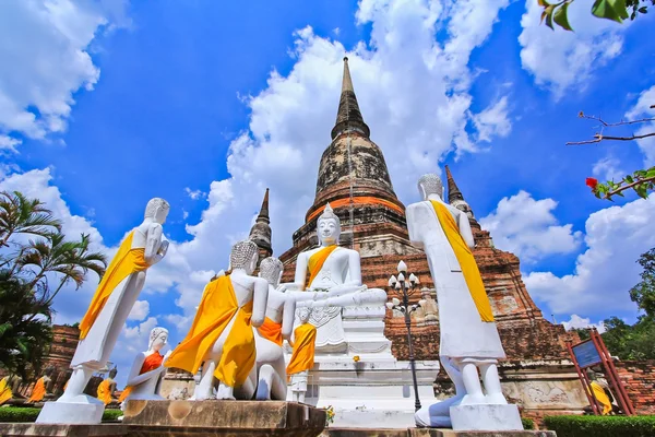 Tempio di Ayuthaya, Thailandia — Foto Stock