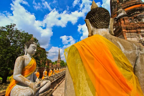 アユタヤ、タイの寺院 — ストック写真