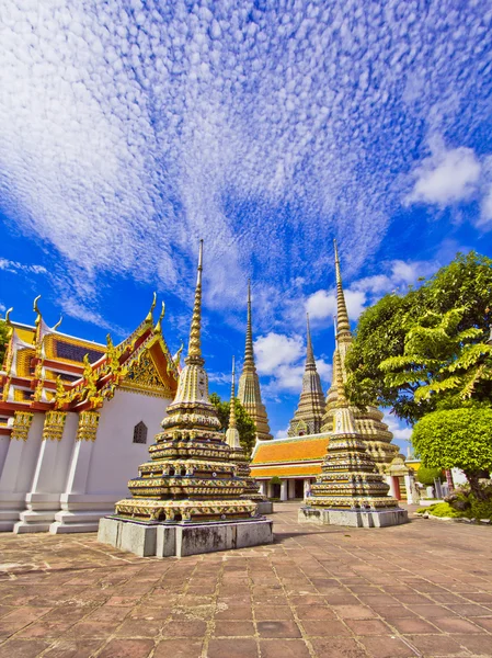 Pagoda en Wat pho en Bangkok — Foto de Stock