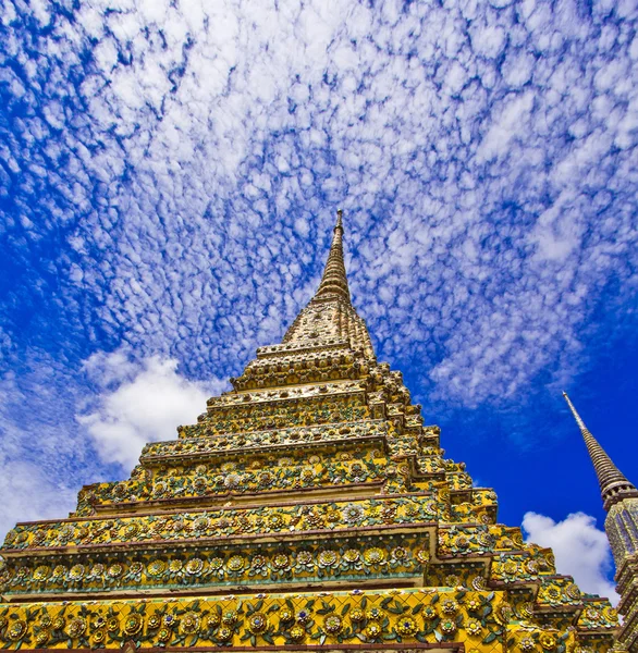 Пагода в Ват-Фо в Бангкоке — стоковое фото