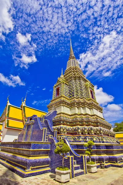 Pagoda w Wat pho w Bangkoku — Zdjęcie stockowe