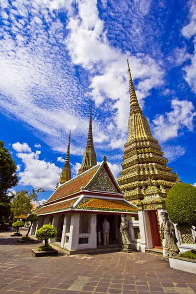 Pagode à Wat pho à Bangkok — Photo