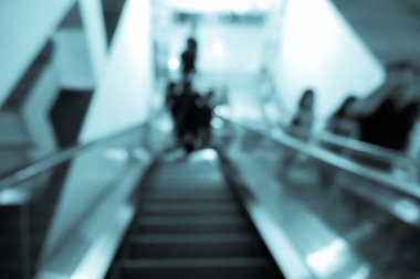 Soyut bulanık yürüyen merdiven