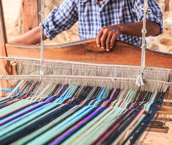 Traditional asian weaving — Stock Photo, Image