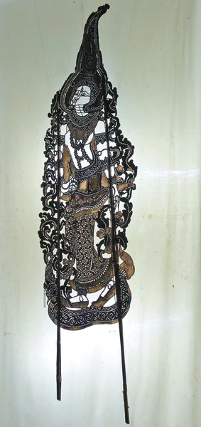 Arte sombra padrão tailandês antigo — Fotografia de Stock
