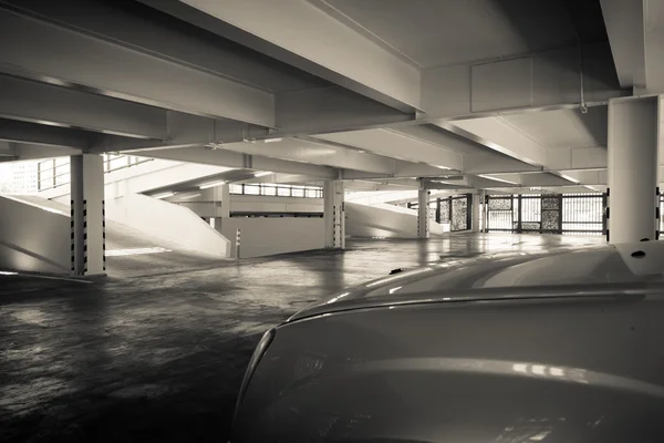 Estacionamento área de garagem — Fotografia de Stock