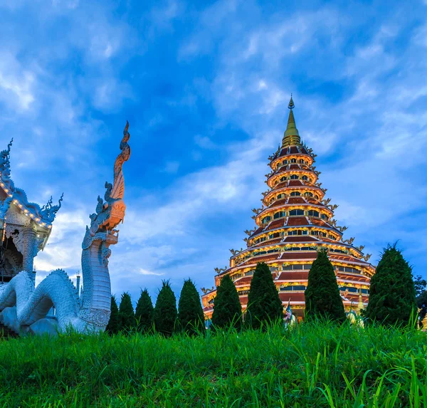 Temple wat hyua pla kang — Stock Photo, Image