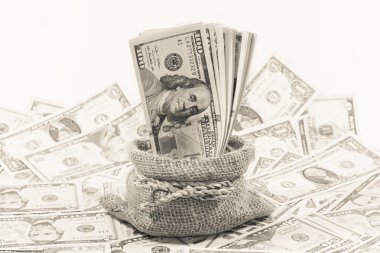 Amerikan dolarları.