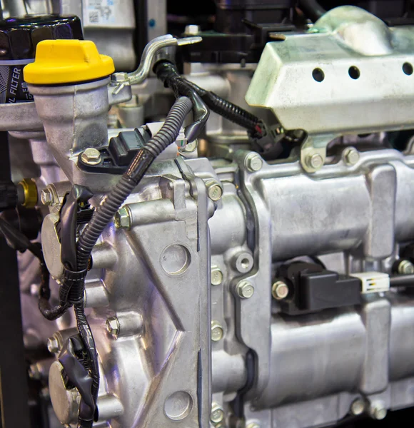 Engine of modern car — Stock Photo, Image