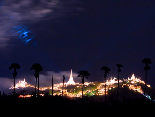 Bellissimi fuochi d'artificio festival — Foto Stock