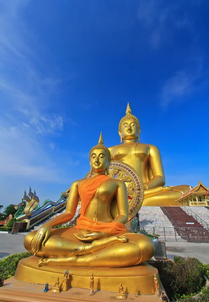 Big buddha statyer — Stockfoto