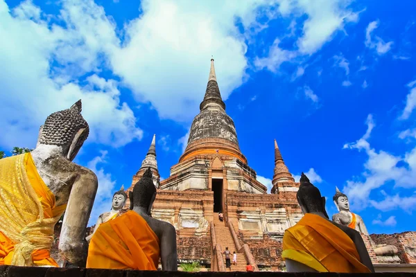 Tempel von Ayuthaya, Thailand — Stockfoto