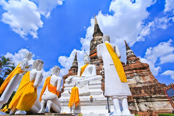 Tempel av ayuthaya, thailand — Stockfoto