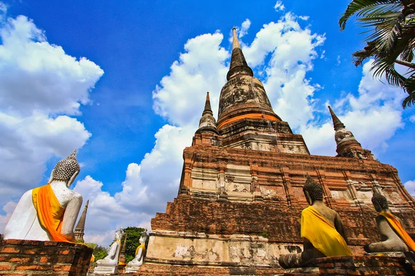 Tempel av ayuthaya, thailand — Stockfoto