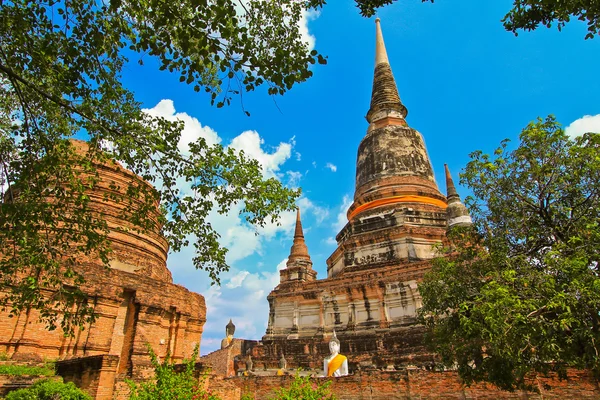 Tempel von Ayuthaya, Thailand — Stockfoto