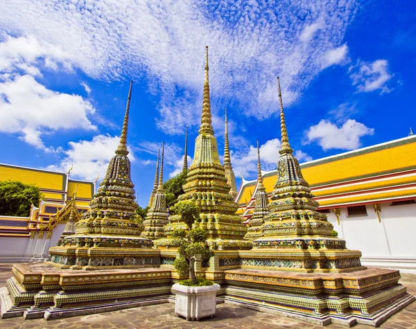 Pagoda w Wat pho w Bangkoku — Zdjęcie stockowe