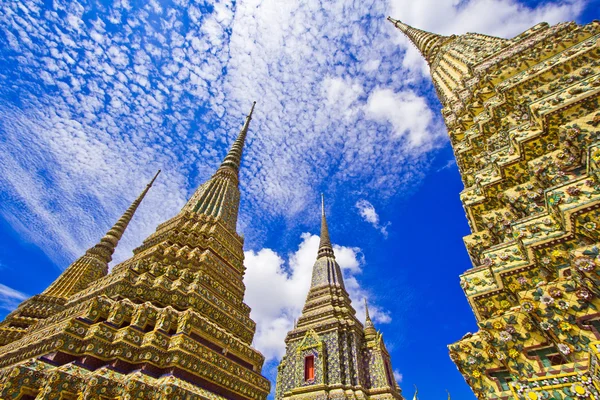 Pagoda in Wat pho in Bangkok — Stock Photo, Image