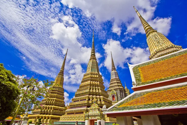 Pagoda en Wat pho en Bangkok — Foto de Stock