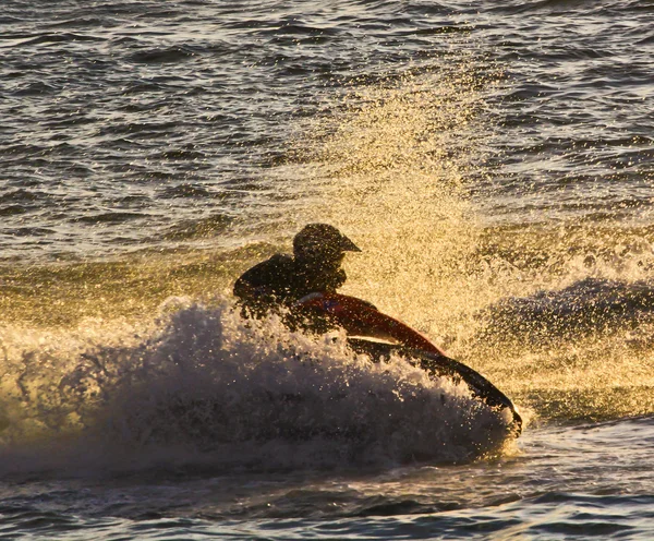 Jet rider na vodě — Stock fotografie