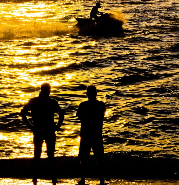 Jet rider en el agua —  Fotos de Stock