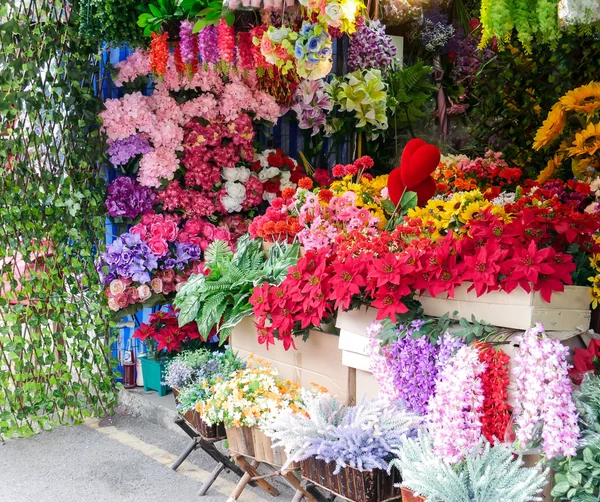 Vakker blomsterbutikk – stockfoto