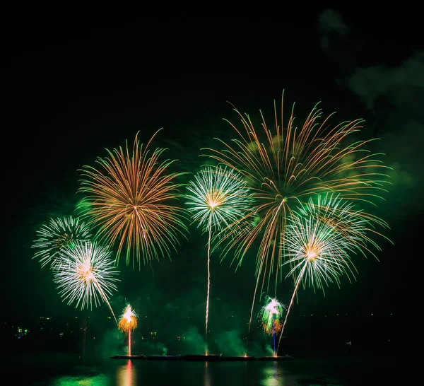 Amazing fireworks show — Stock Photo, Image