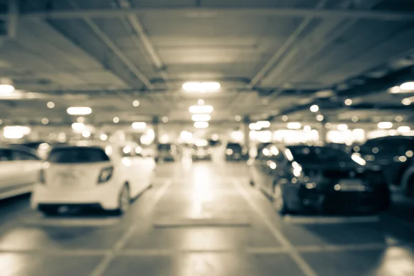 Blur parkolók — Stock Fotó