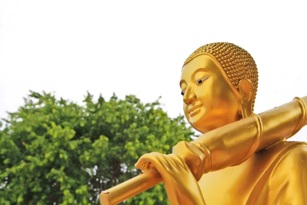 Pilegrimsbildet av Buddha , – stockfoto