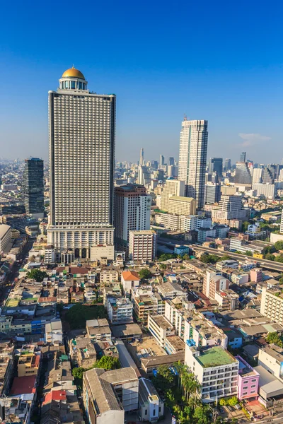 Uitzicht op de stad op Bangkok — Stockfoto