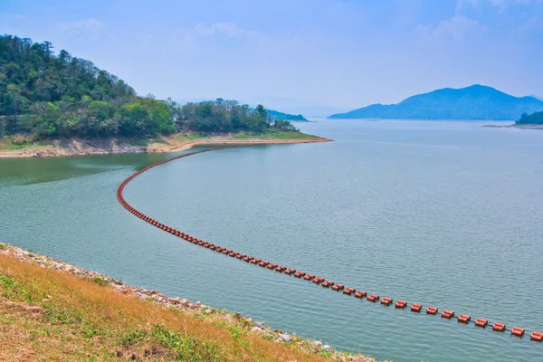 Damm, thailändische Landschaft — Stockfoto