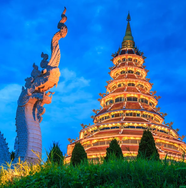 Temple wat hyua pla kang — Stock Photo, Image