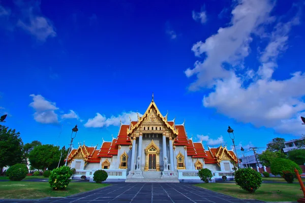 Tempio Wat Benchamabophit — Foto Stock