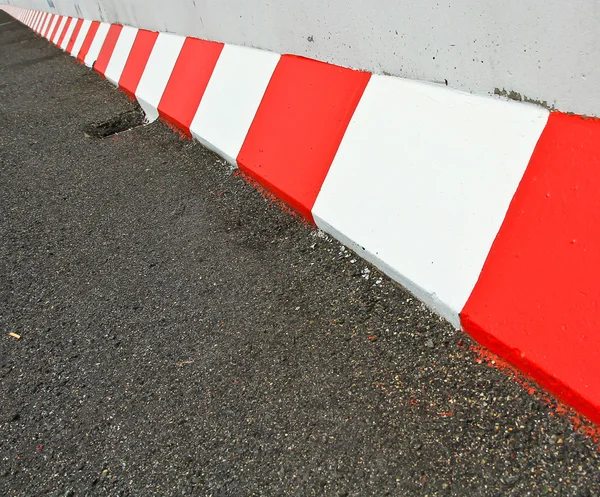 Asphalt Road sign — Stock Photo, Image