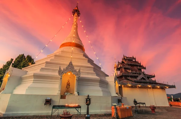 Tempio Wat Phra che Doi — Foto Stock