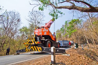 Kuzey Tayland yolda kaza