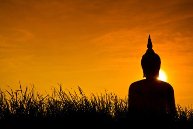 Wat muang büyük Buda heykeli