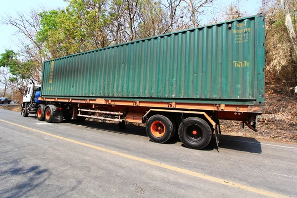 Accident de la route dans le nord de la Thaïlande — Photo