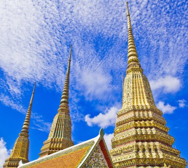 Pagoda Wat pho Bangkok içinde