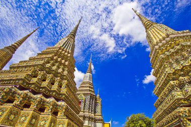 Pagoda Wat pho Bangkok içinde