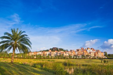 Bangkok City'deki güzel binalar 