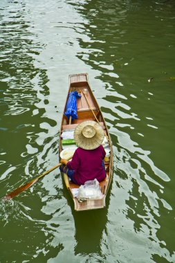 damnoen saduak yüzen Pazar yakın bangkok 