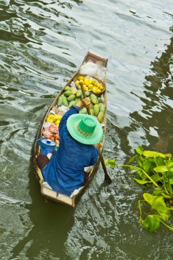damnoen saduak yüzen Pazar yakın bangkok 