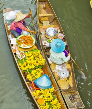 damnoen saduak yüzen Pazar yakın bangkok 