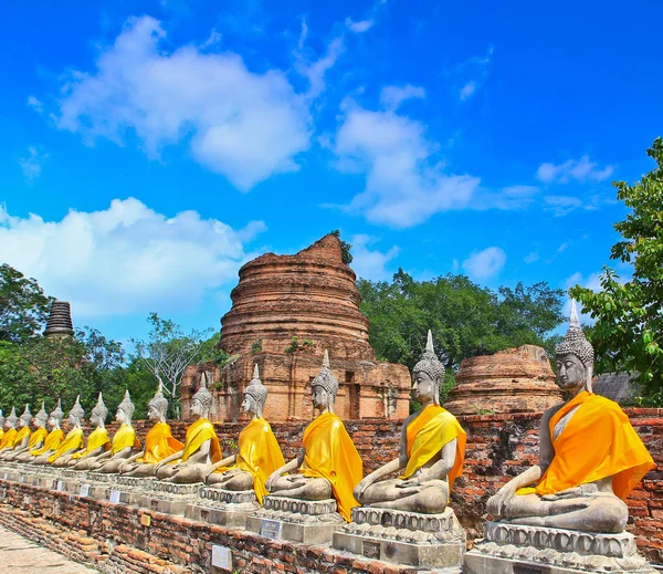Templo de Ayuthaya, Tailandia — Foto de Stock