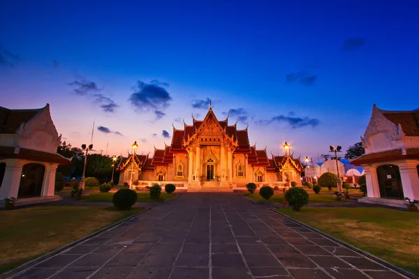 Tapınağı (Wat Benchamabophit), Bangkok — Stok fotoğraf