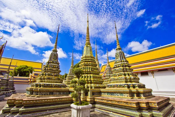 Pagoda en Wat pho en Bangkok — Foto de Stock