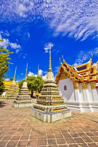 Pagoden i Wat pho i Bangkok — Stockfoto